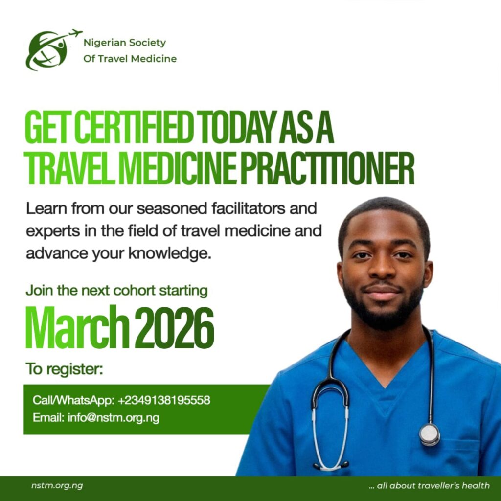 Certified Travel Medicine Practitioner of Nigeria (CTMPN)